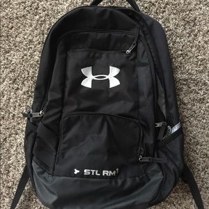 Under Armour backpack black/white